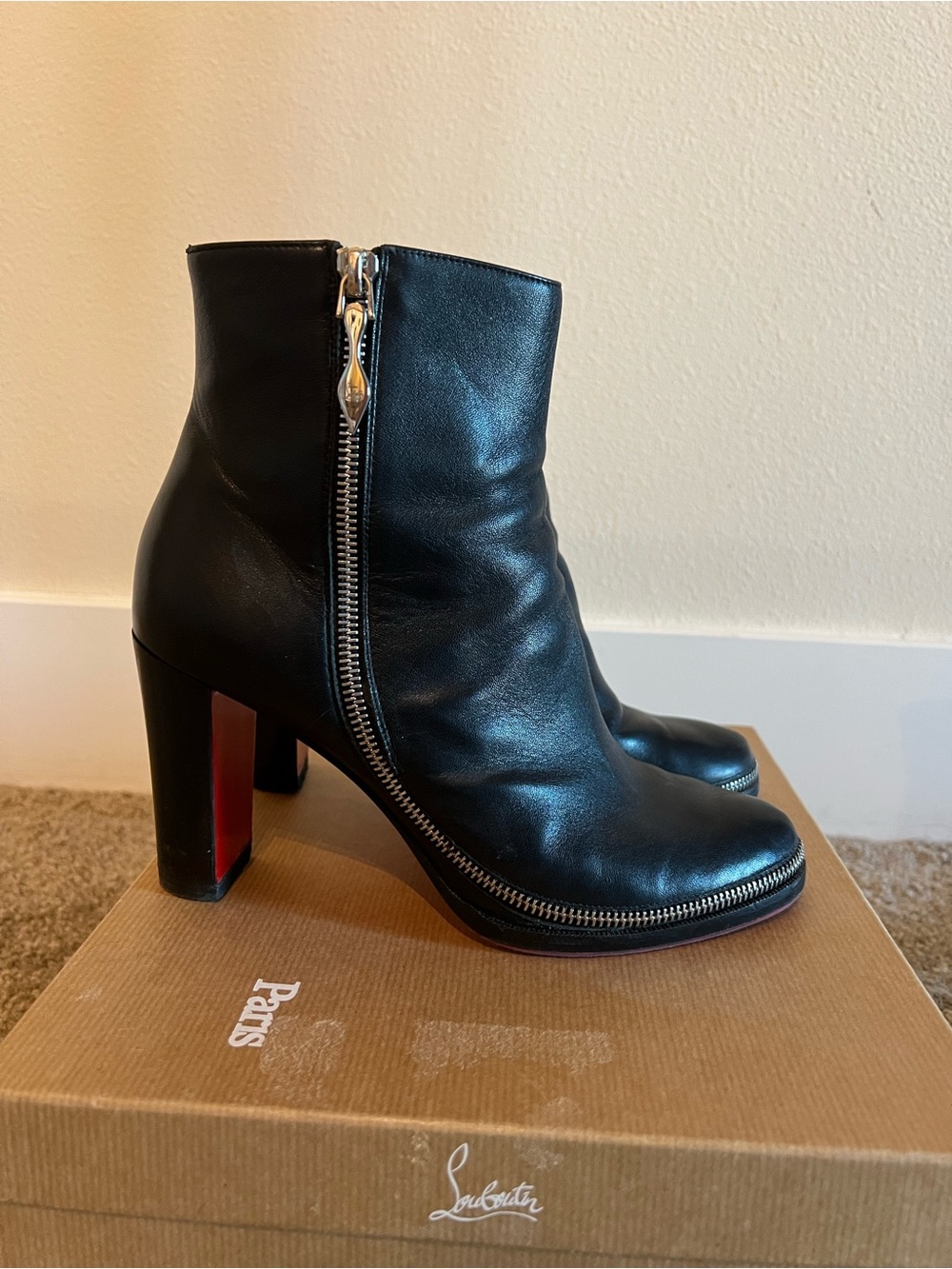 85mm telezip louboutin boot